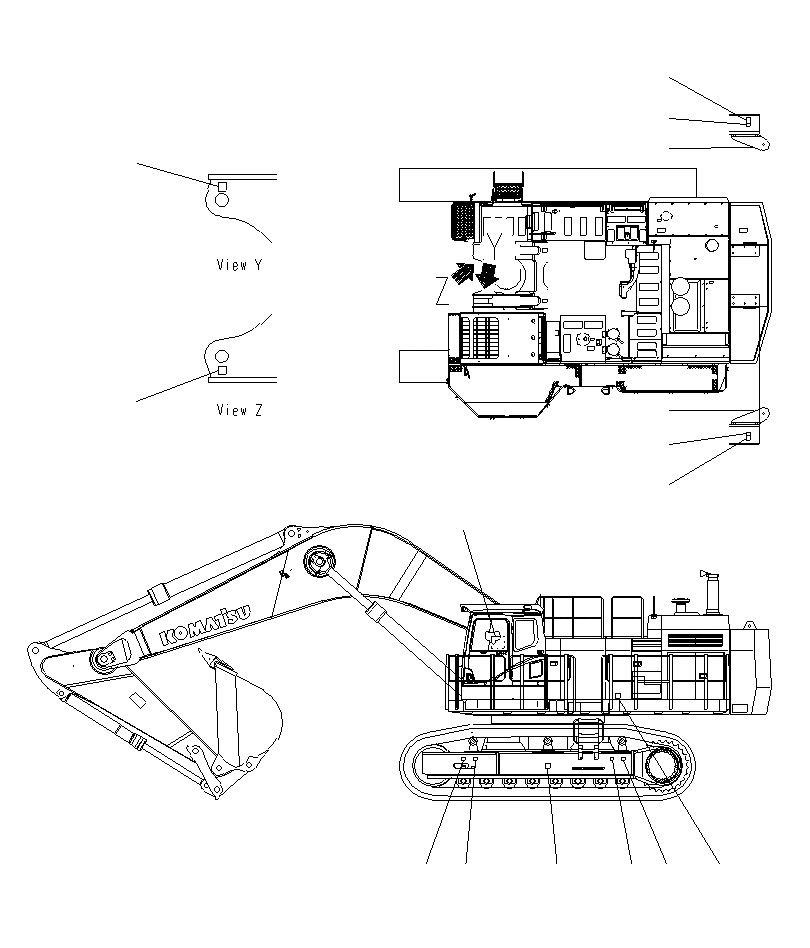 Komatsu pc3000 карта смазки